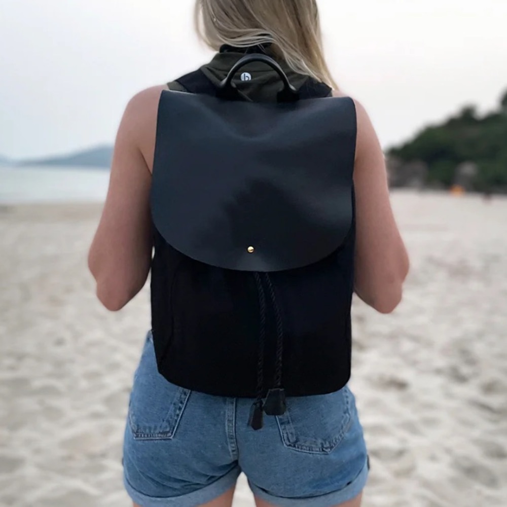 NWOT  - Chasing Threads Stich Backpack - Black